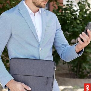 Capa para Notebook até 15.6 Lenovo Urban Sleeve, Cinza - Imagem 8