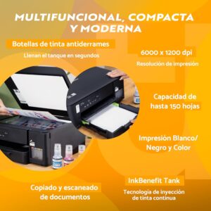 Multifuncional Brother Tank Bivol Color A4 Wrl USB DCPT430W - Imagem 4
