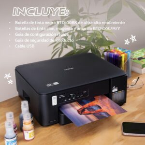 Multifuncional Brother Tank Bivol Color A4 Wrl USB DCPT430W - Imagem 7