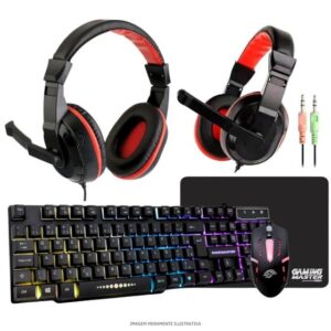 Computador PC Gamer Completo TOB Intel Core i5 SSD 480GB 16GB Teclado Mouse Mouse Pad e Headset Gamer Monitor 23 Windows 11 Pro Trial - TOB COMPUTERS - Imagem 4