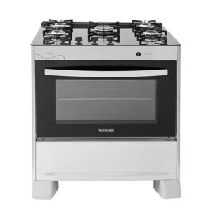 Fogão 5 Bocas Neo Glass Mesa Vidro Suggar Bivolt - Imagem 2