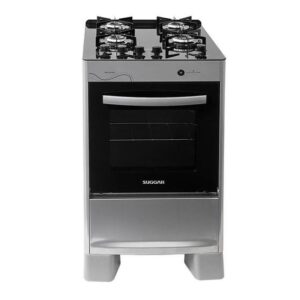 Fogão Suggar Neo Glass 4 Bocas Inox FGVNG410 Bivolt - Imagem 1