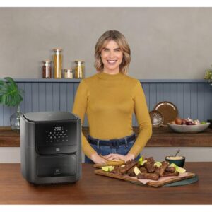 Air Fryer Electrolux Rita Lobo EAF85 Grafite 12L 5311AABR201 - Imagem 3