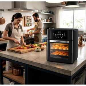 Air Fryer Mondial Forno Oven AFON-12L-FB Preta 12L - Imagem 2