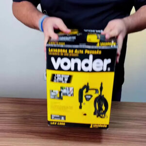 Lavadora de Alta Pressão Vonder LAV 1300 – 1300 Libras, Compacta, Potente, Ideal para Carros, Quintais e Limpezas Pesadas - Imagem 2