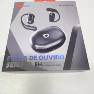 Fone de Ouvido Sem Fio Bluetooth 6.1 Esportivo OWS Com Ganchos Estéreo Hi-Fi com Microfone para Chamadas Claras, Controle de Volume Basike Fone Ouvido para Academia Corrida e Gamer, 100h Standby Rosa - Imagem 2