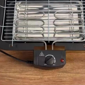 Churrasqueira Elétrica Grande Steak Grill Para Apartamento 220v Sem Fumaça Preto - Aero Home - Imagem 2