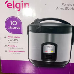 Panela Arroz Eletrica 10 Xicaras Inox 700w Rizzo Elgin - Imagem 2