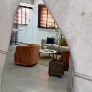 Espelho Ravenna 100x50cm Corpo Inteiro Grande Moderno Luxo - Imagem 2