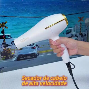 Secador De Cabelo Profissional Íon 1200w Com Concentrador - Imagem 2