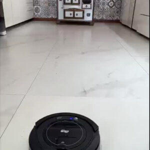 Robô aspirador Robot W90 varre aspira e passa pano 30w Wap cor preto - Imagem 2