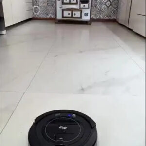 Robô aspirador Robot W90 varre aspira e passa pano 30w Wap cor preto - Imagem 2