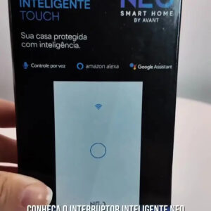 Interruptor Inteligente Wifi 3 Botões Branco Neo By Avant - Imagem 2
