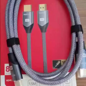 Cabo Hdmi 2.1 8k Gold Ultra Hd Compatível Com Ps5 Xbox Series X/s 3 Metros - Imagem 2