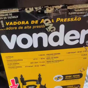 Lavadora de alta pressão Vonder Leve LAV1300 220V amarela de 1.3kW com 90bar de pressão máxima - 60Hz - Imagem 2