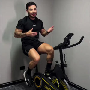 Bicicleta Spinning Cavalletta ZS-290 com Roda de Inércia de 13 kg para Treino Profissional - Imagem 2