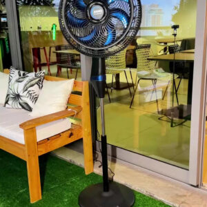 Ventilador De Coluna 40cm Arno X-treme 7, 7 Pás, 150w Ve7c Estrutura Preto Material Das Pás Plástico - Imagem 2