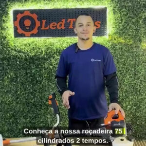 Roçadeira Profissional Gasolina Nakasaki Japan 65cc 3hp - Imagem 2