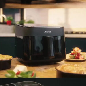 Air Fryer 7l 1500w Amvox Arf 1565 Tamanho Familia Inox - Imagem 2