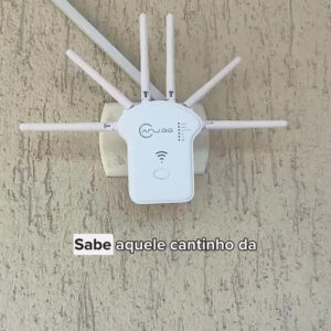 Repetidor WiFi Titanis 2.4GHz 6 Antenas Alta Estabilidade e Alcance - Imagem 2