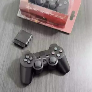 Kit 2 Controle Sem Fio Para Ps2 Joystick Manete Plug And Play - Crowley - Imagem 2