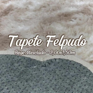 Tapete 2,00x1,50 Peludo Felpudo Sala E Quarto Cores Cor Chocolate Desenho Do Tecido Pelo Alto - Imagem 2