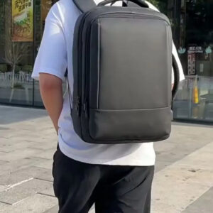 Mochila Dos Homens Com Faixa Impermeável Para Expansão - Imagem 2