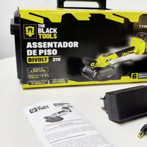 Maquina Assentar Pisos Porcelanatos Elétrica Com Ventosa Até 50kg A Bateria 21v Ttm21b The Black Tools - Imagem 2