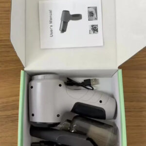 Mini Aspirador De Pó Portátil Recarregável Soprador Usb Automotivo 3em1 Sem Fio Premium Vácuo Limpeza Carro Multifuncional Casa Chrome Technology - Imagem 2