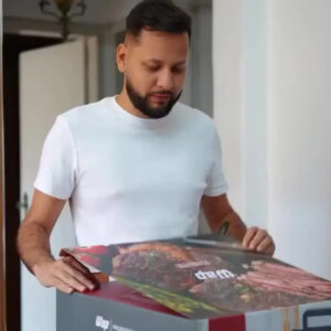 Fritadeira Elétrica Air Fryer WAP Cozinha Barbecue com Painel Digital e 12 Funções Preto e cinza - Imagem 2