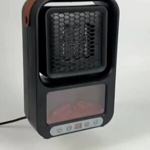 Aquecedor Portátil Quartzo Com Ventilador Remoto E Lcd 1600w - Imagem 2