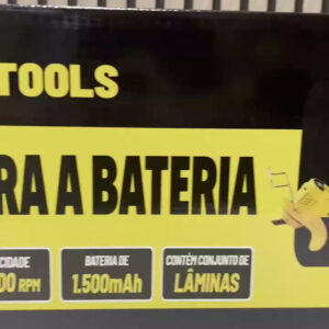 Roçadeira Aparador Grama A Bateria Recarregável 460w Profissional Com Acessórios Tcg12b The Black Tools - Imagem 2