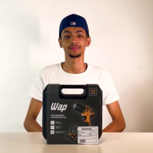 Parafusadeira Furadeira Sem Fio 12V WAP BPF 12K3 Kit Maleta - Imagem 2