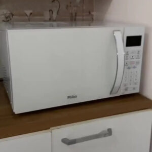 Micro-ondas Philco 20L Branco Pintura Limpa Fácil PMO23B - Imagem 2