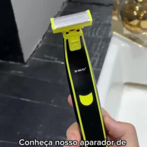 Aparador de Pelos Elétrico Lecom Prova D'Água Bivolt Barbear e Depilar - Imagem 2