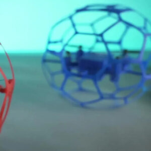 Drone Controle Remoto Futebol Voador Ze-k26max Um Presente - Imagem 2