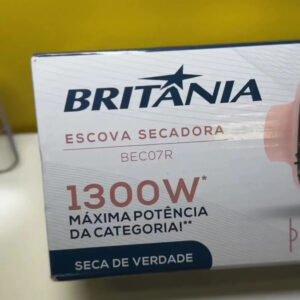 Escova Secadora Britânia BEC07R 4 Em 1 1300W Cabo Giratório Rosa - Imagem 8