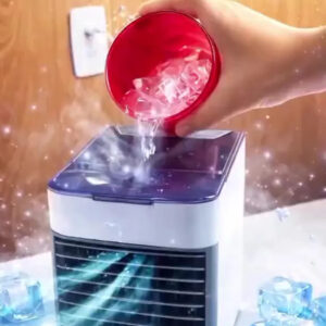 Mini Ar Condicionado Portátil Umidificador - Imagem 2