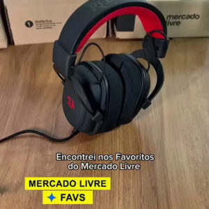 Headset Gamer Redragon Zeus Lite Preto Drivers 53mm com Microfone Removível - Imagem 2