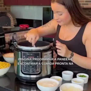 Panela De Pressão Elétrica 6l 1000w Inox Ppe102 - Kian - Imagem 2