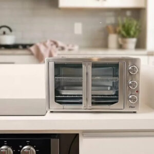 Forno E Fritadeira Sem Óleo Oster 42l French Door 2 Em 1 Cor Prateado - Imagem 2