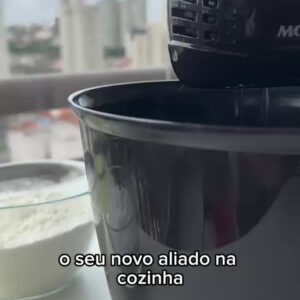 Batedeira Prática Mondial Preto 400W B-44-B - Imagem 2