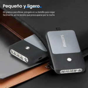Philips Lanternas Led 350 Lm 1200mah Com Uv Sfl-3403 Preto Branco - Imagem 4