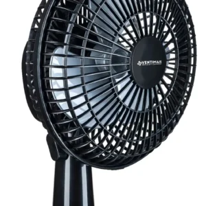Ventilador Mini Turbo 20cm Preto/prata Ventimais 20 Cm 60 Preto Prata Plástico 3 - Imagem 4
