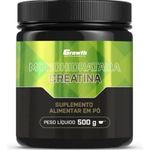 Creatina Monohidratada 500g Growth Supplements - Sem Sabor em Pó - Imagem 1