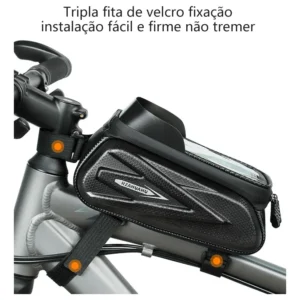 Case Bicicleta Protetor De Celular Grande Emborrachado 7,2'' - Imagem 5