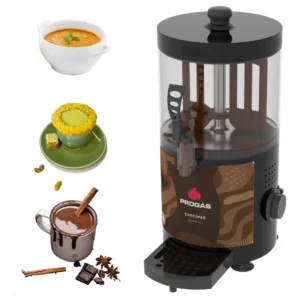 Máquina Profissional Chocolate Quente Chocolateira Fondue 3l - Imagem 1