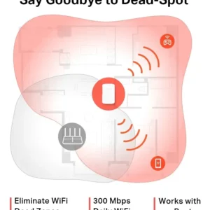 Repetidor De Sinal Mercusys Me10 Wireless Wi-fi 300 Mbps - Imagem 3