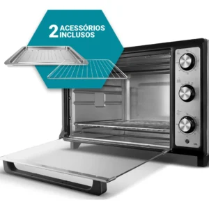 Forno Elétrico Philco 65L Dupla Resistência PFE65 - Imagem 6