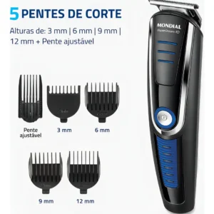 Aparador De Pelos Super Groom 10 Mondial 6W Bivolt BG-03 - Imagem 3